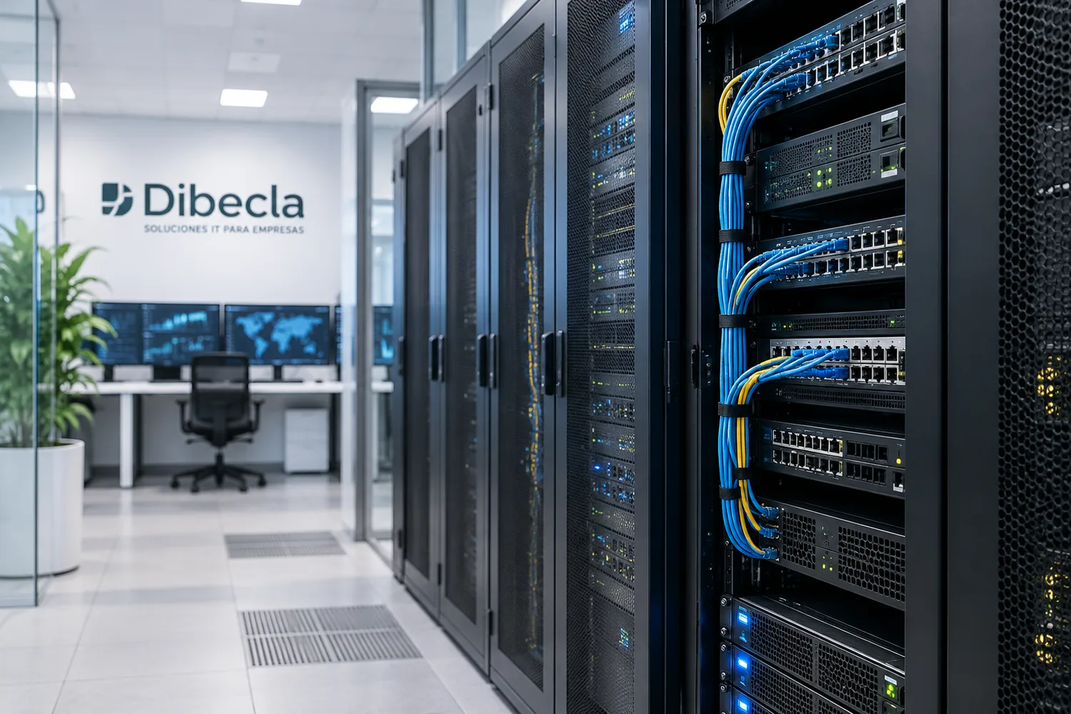 Infraestructura tecnológica empresarial gestionada por Dibecla